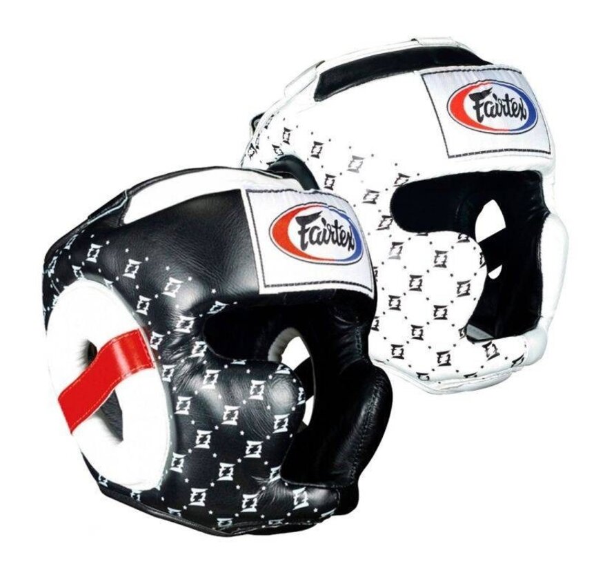 FAIRTEX HG10 Super Sparring hoofdbeschermer white - Maat M