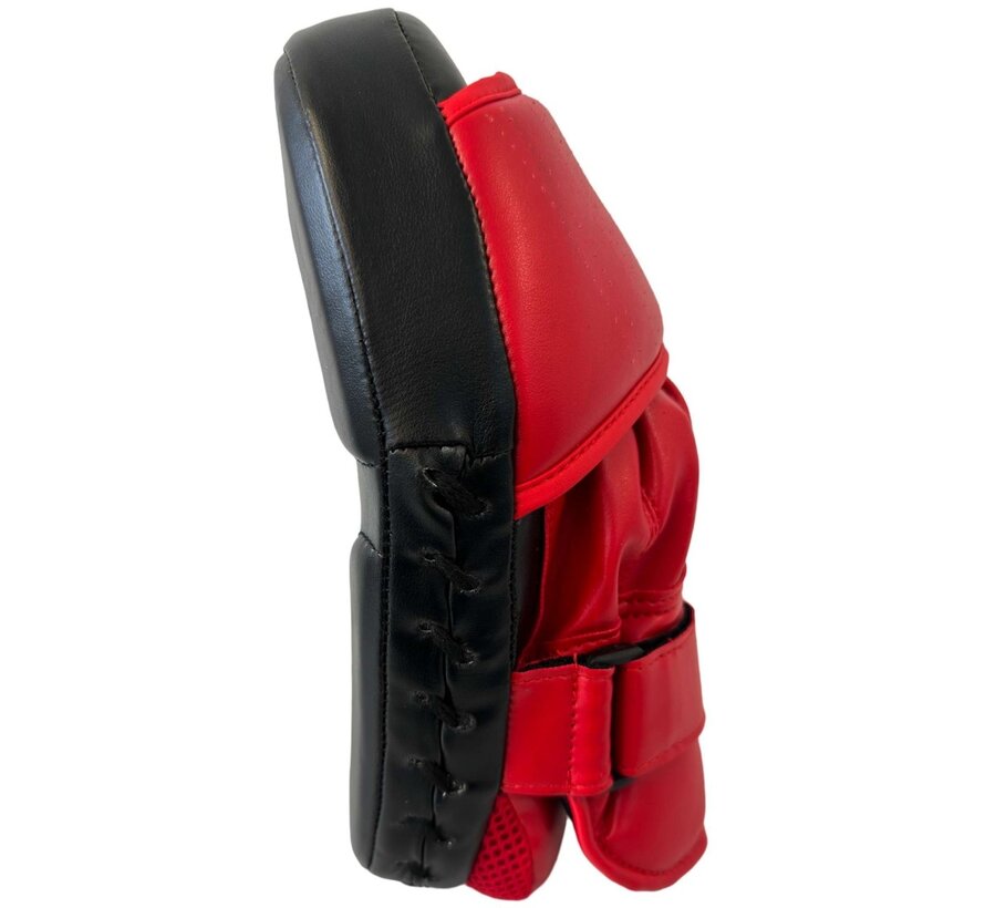 PX LEGACY coaching mitts per paar- zwart-rood