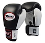 TWINS bokshandschoenen, lederen, zwart-wit - 10 oz