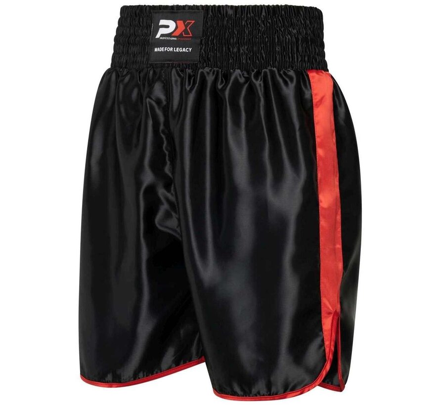 PX LEGACY Boxing Shorts zwart-rood