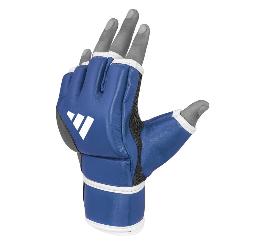 adidas Speed Tilt G250 Grappling Handschoenen, Blauw/Zwart/Wit