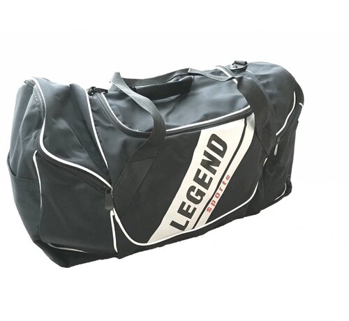 Legend Sporttas Legend met 3 rits vakken zwart
