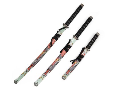 FUJIMAE Katana Set van 3 zwaarden Koi