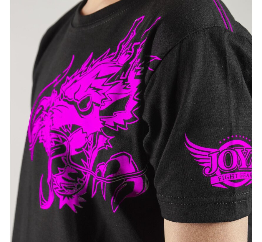 T-Shirt Roze Draak Maat S - OP=OP