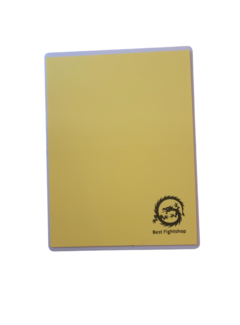 Best Fightshop 1 Cm Breekplank kind geel met foam - eenvoudig - XS