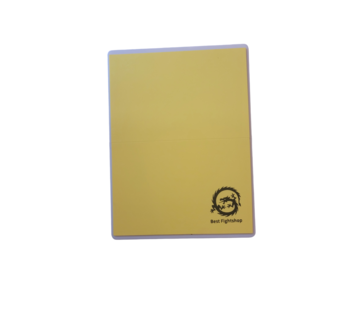 Best Fightshop 1 Cm Breekplank kind geel met foam - eenvoudig - XS