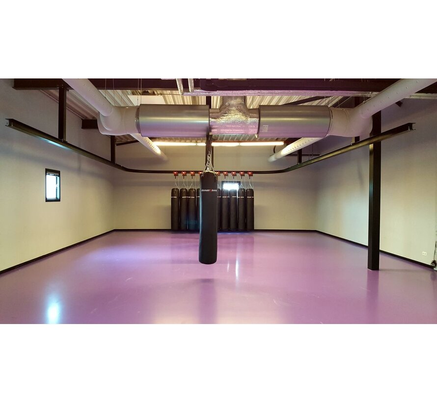 Bokszak ophangsysteem Rails Maatwerk (alleen op aanvraag)