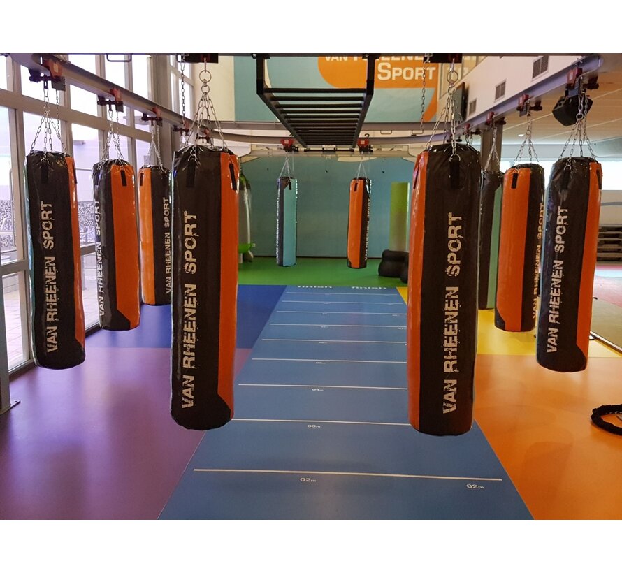 Bokszak ophangsysteem Rails Maatwerk (alleen op aanvraag)