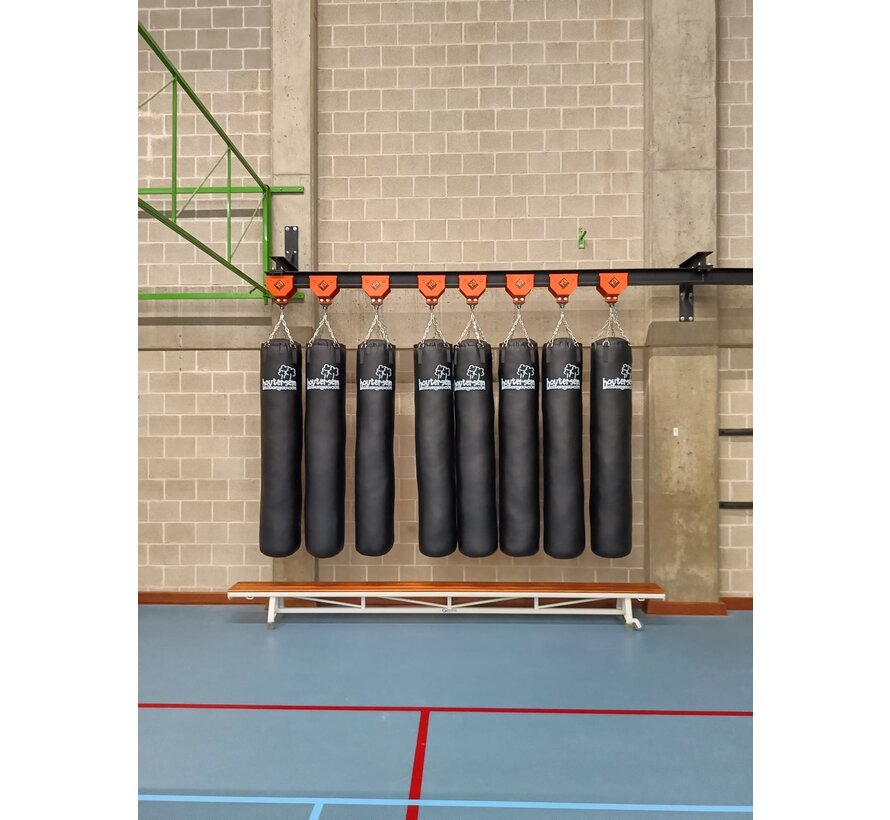 Bokszak ophangsysteem Rails Maatwerk (alleen op aanvraag)