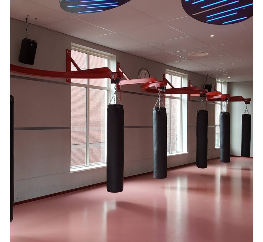 Bokszak ophangsysteem Rails Maatwerk (alleen op aanvraag)