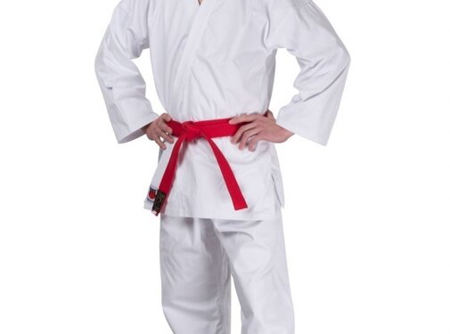 Phoenix BUSHIDO karate pak, wit Canvas - Maat 200 Cm - OP=OP