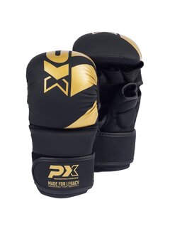 Phoenix PX Grappling gloves MMA handbeschermer - zwart goud