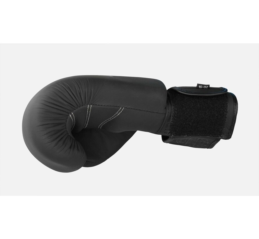 Bokshandschoenen IRONCLAD PRO Leder dames/heren Mat Zwart