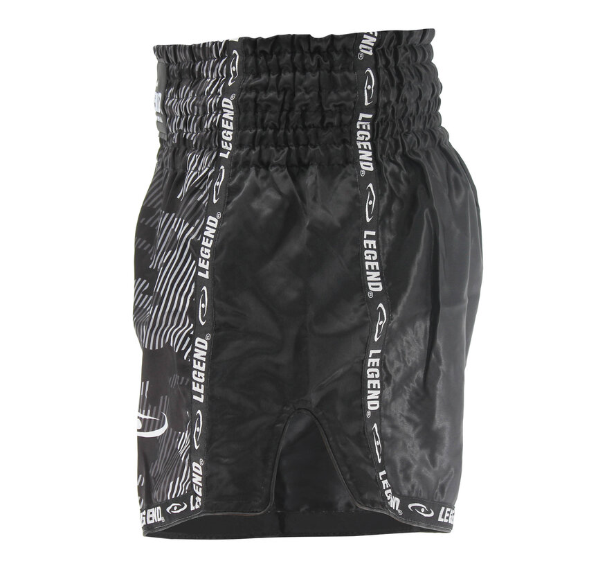 Kickboks Broekje Camo zwart - OP=OP Maat M