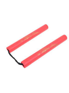 Best Fightshop Rode Foam Nunchaku met koord