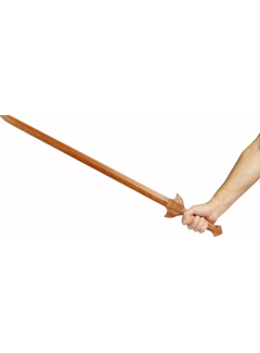 Phoenix Houten Tai Chi zwaard (JIAN) 96 cm - gegraveerd