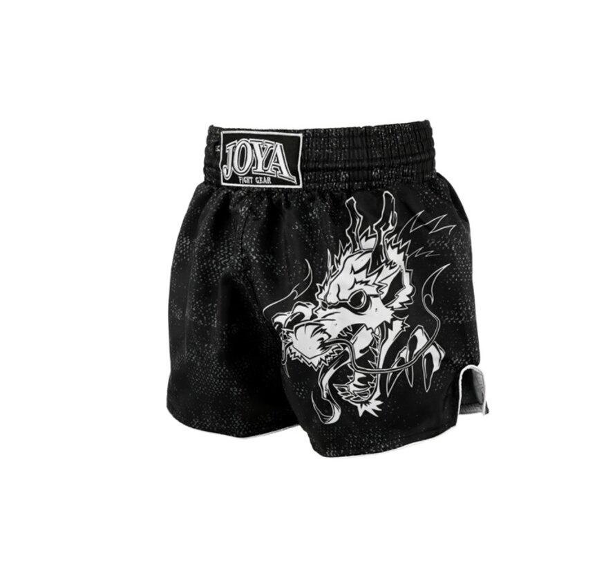 Kickboksbroek - Dragon - Wit - Maat M - OP=OP