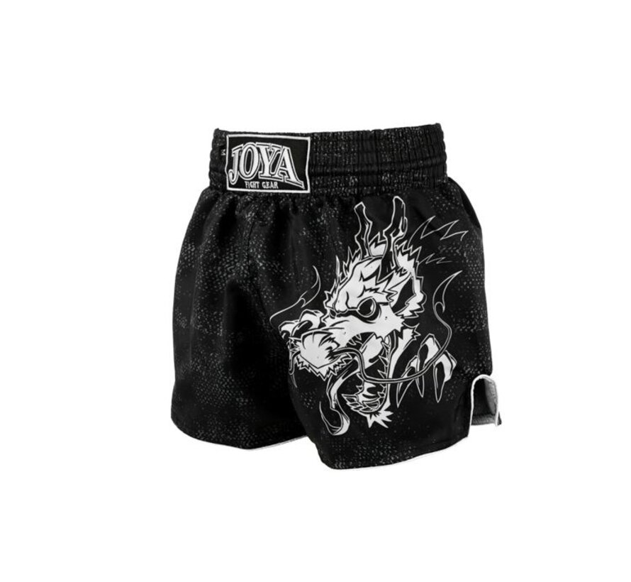 Kickboksbroek - Dragon - Wit - Maat M - OP=OP