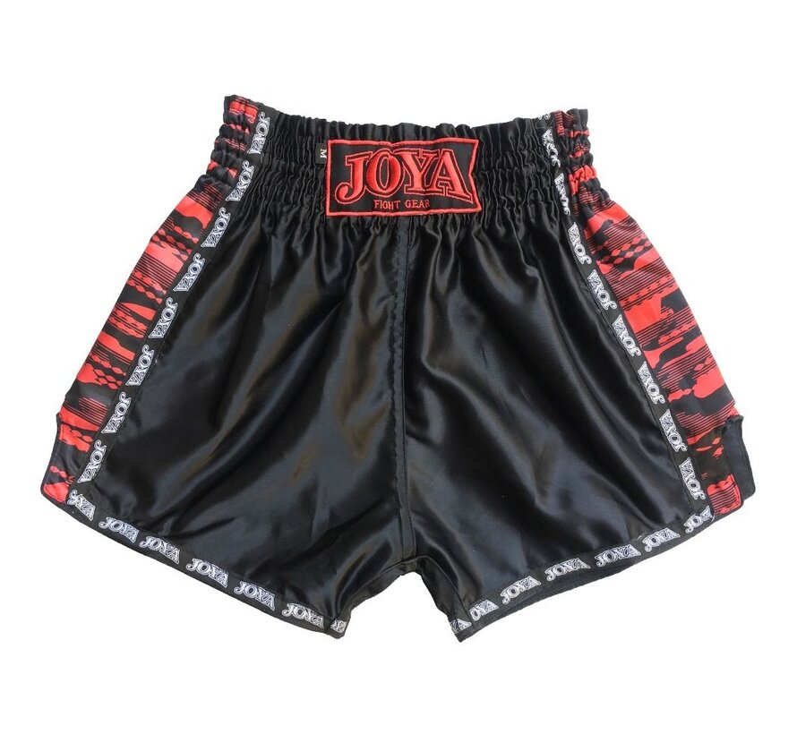 Joya Camo V2 Fightshort - Rood