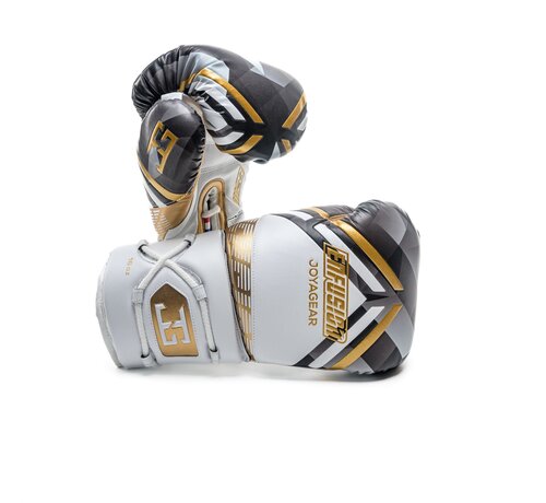 Joya Joyagear Performance Enfusion Veter Bokshandschoenen Wit/Goud