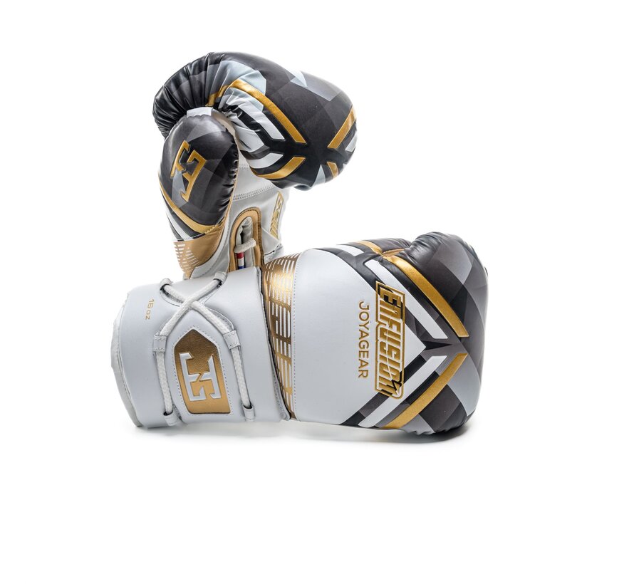 Joyagear Performance Enfusion Veter Bokshandschoenen Wit/Goud