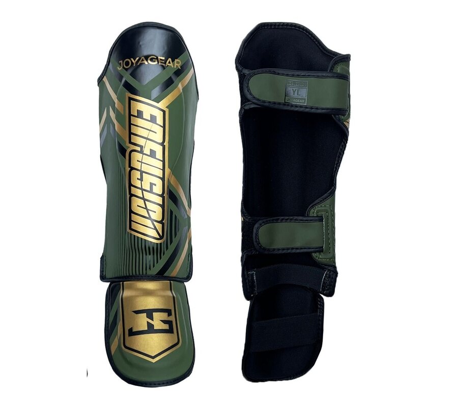 Joyagear X Enfusion Junior Scheenbeschermers Groen