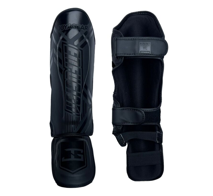 Joyagear X Enfusion Junior Scheenbeschermers Zwart/Zwart