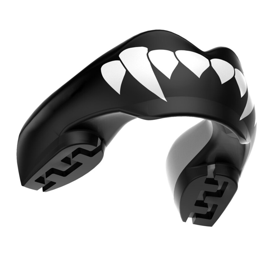 Safejawz Gebitsbeschermer Voor Beugel Senior Dracula Zwart/Wit