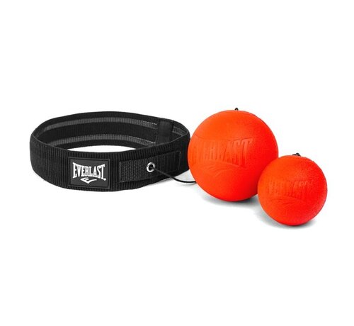 Everlast Everlast Powerlock Reflex Ball, rood,