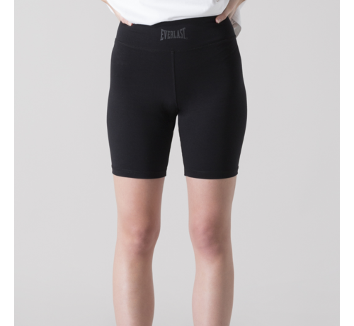 Everlast Everlast Cyclist Jersey Stretch Short Logo Zwart
