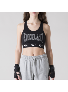 Everlast Everlast Jersey Stretch Logo Top Zwart