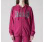 Everlast Zipped Hoodie Logo Amaranth