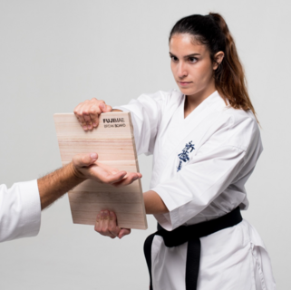 Karate breekplanken / makiwara