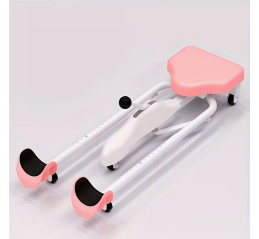 Basic Metalen beenspreider - leg stretcher - stoelmodel - Roze