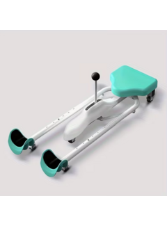 Basic Metalen beenspreider - leg stretcher - stoelmodel - Groen