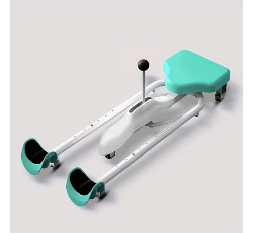 Basic Metalen beenspreider - leg stretcher - stoelmodel - Groen