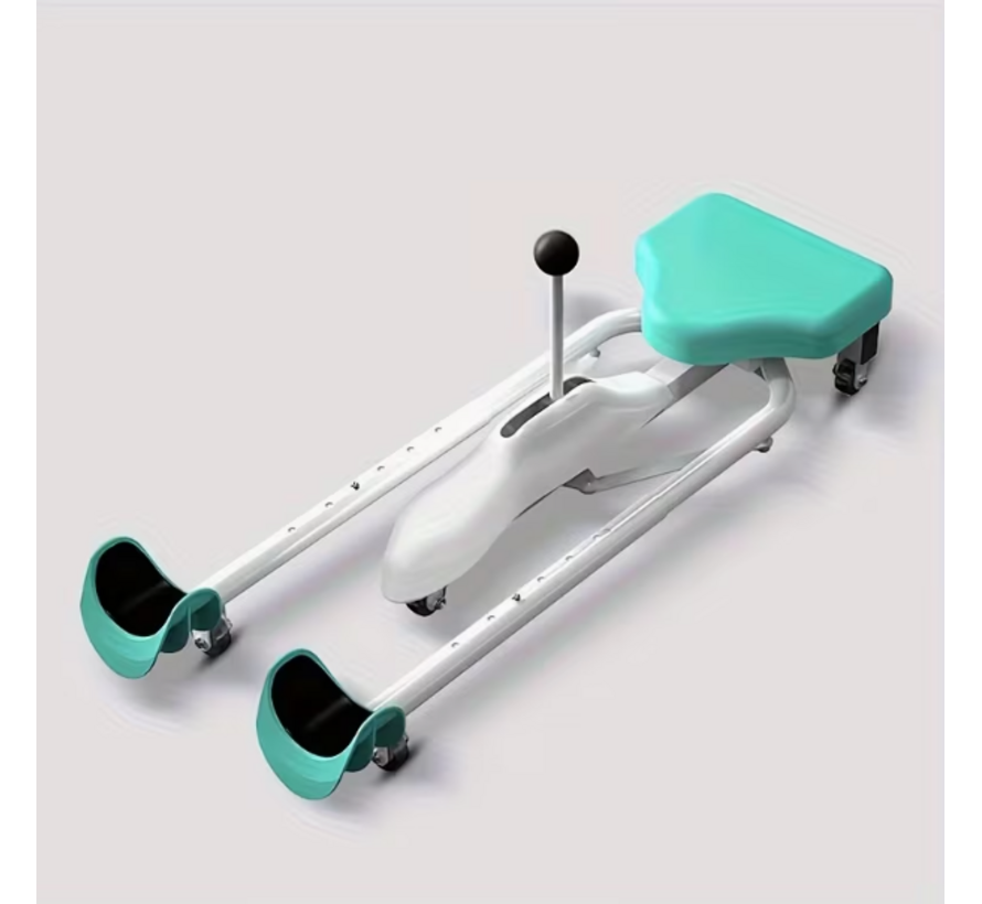 Basic Metalen beenspreider - leg stretcher - stoelmodel - Groen