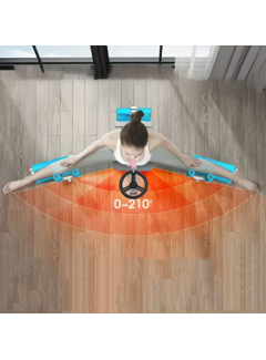 Basic Metalen beenspreider - leg stretcher - stoelmodel - Blauw