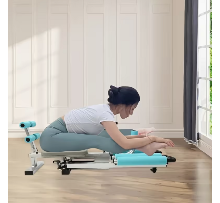 Basic Metalen beenspreider - leg stretcher - stoelmodel - Blauw