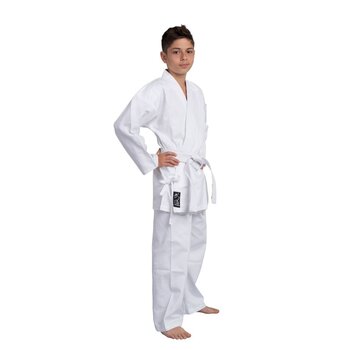 Phoenix Karate-pak wit standaard EDITION - Maat 160 Cm - OP=OP