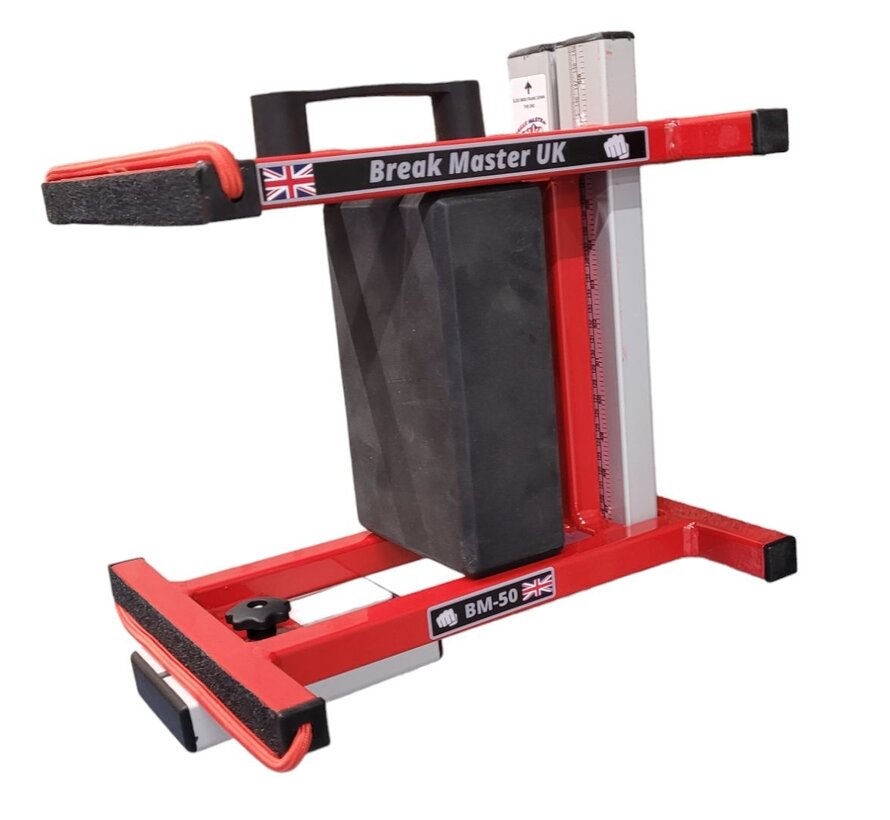 Breekplanken wandhouder voor breektechnieken