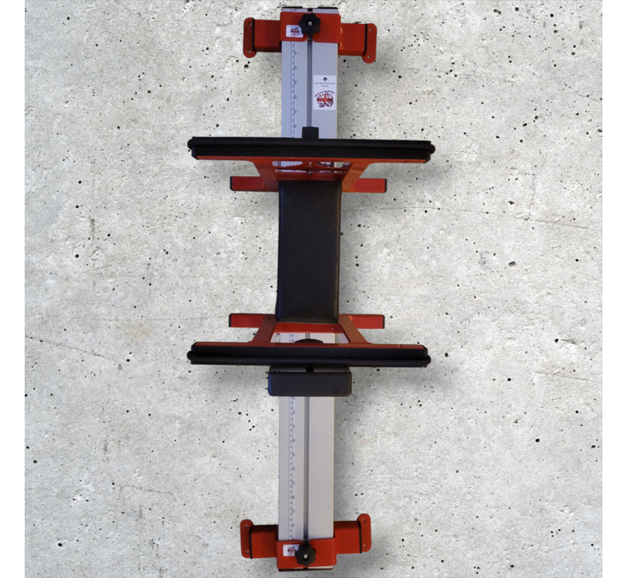 Breekplanken wandhouder voor breektechnieken