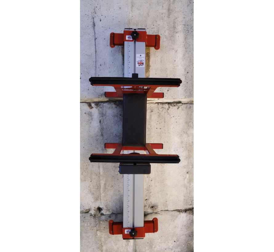 Breekplanken wandhouder voor breektechnieken