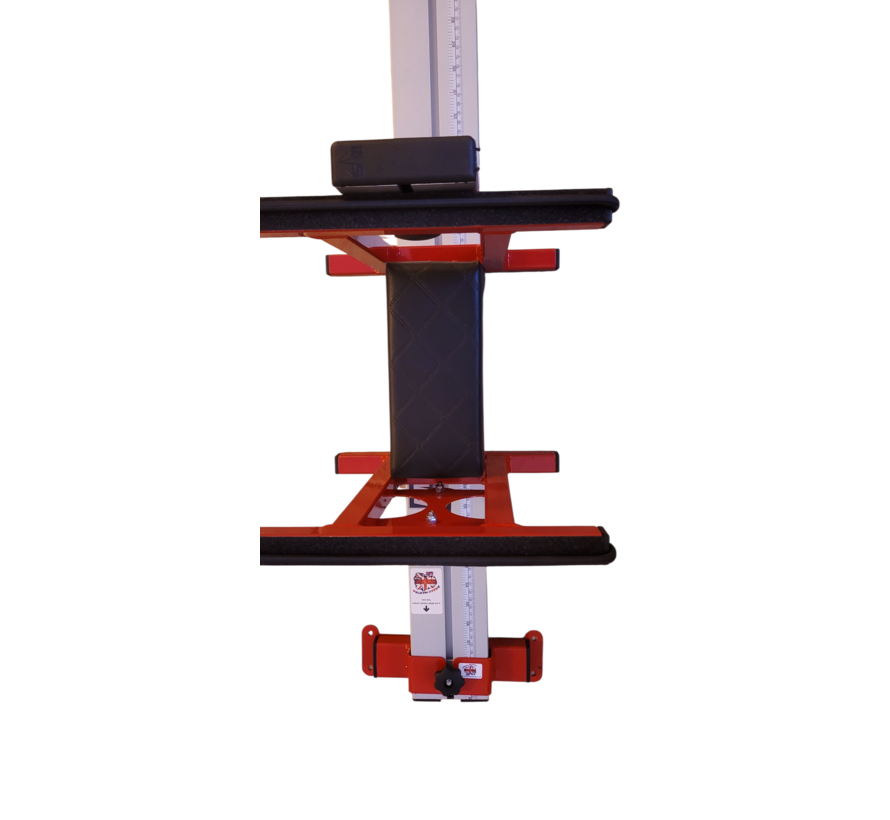 Breekplanken wandhouder voor breektechnieken