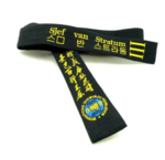 (Geborduurde) zwarte banden