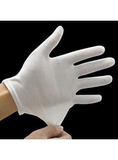 Binnenhandschoenen bokshandschoenen wit