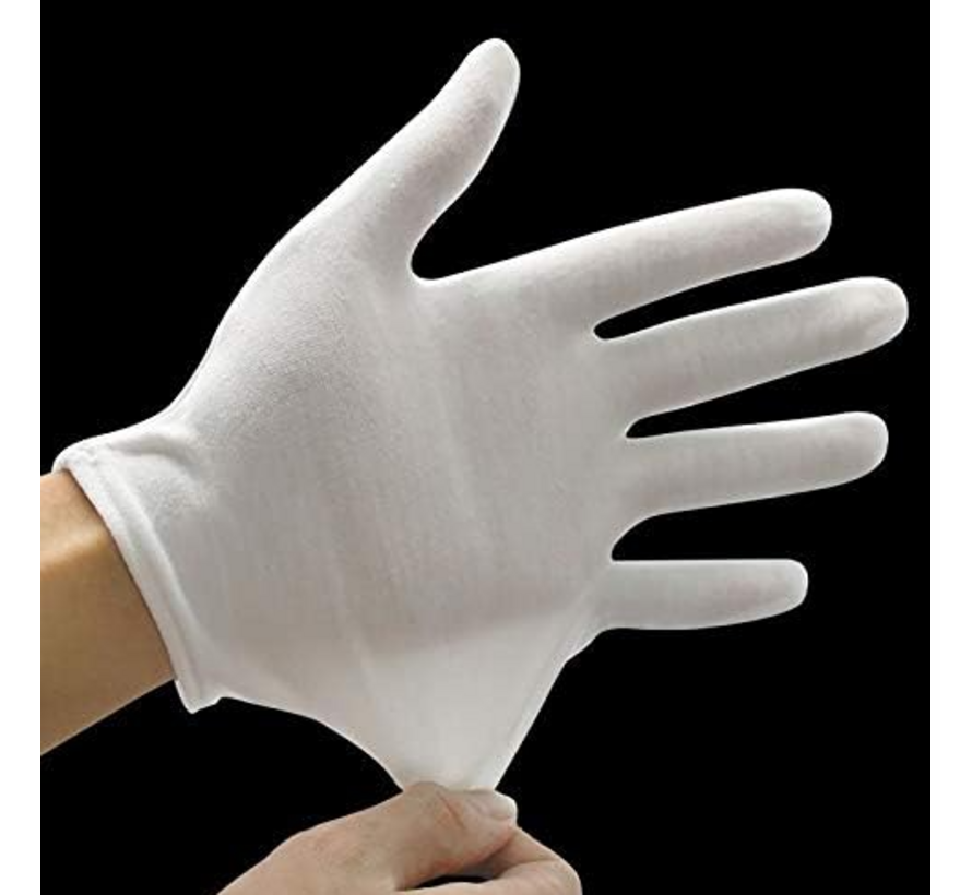 Binnenhandschoenen bokshandschoenen wit