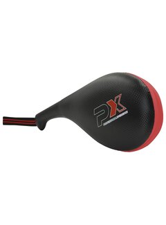 Phoenix PX Taekwondo floppy mitt, PU zwart/rood