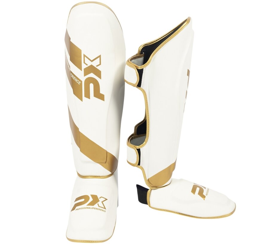 PX scheen wreefbeschermers FIGHT PRO PU, wit