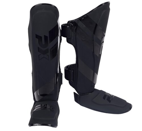 Phoenix PX scheen wreefbeschermers  FIGHT PRO PU, zwart